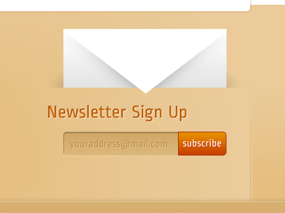 Newsletter Signup Form