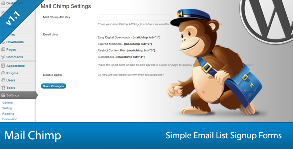 Newsletter Signup Form Plugin Wordpress