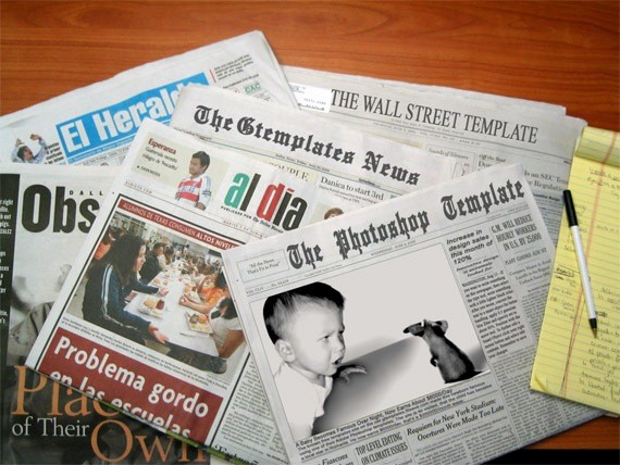 Newspaper Article Template For Students