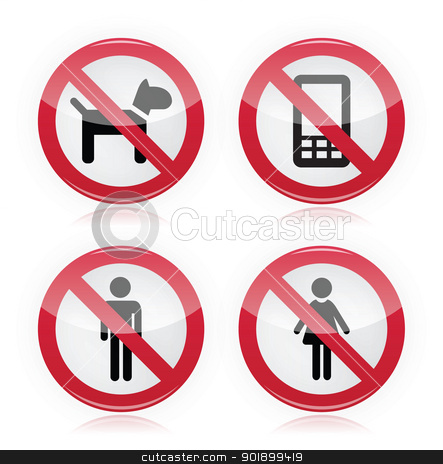 No Mobile Phone Clipart