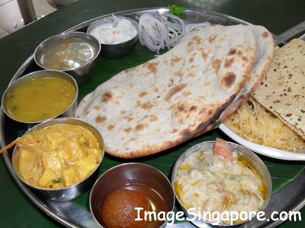 North Indian Food Thali