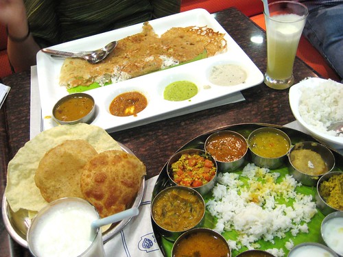 North Indian Food Thali