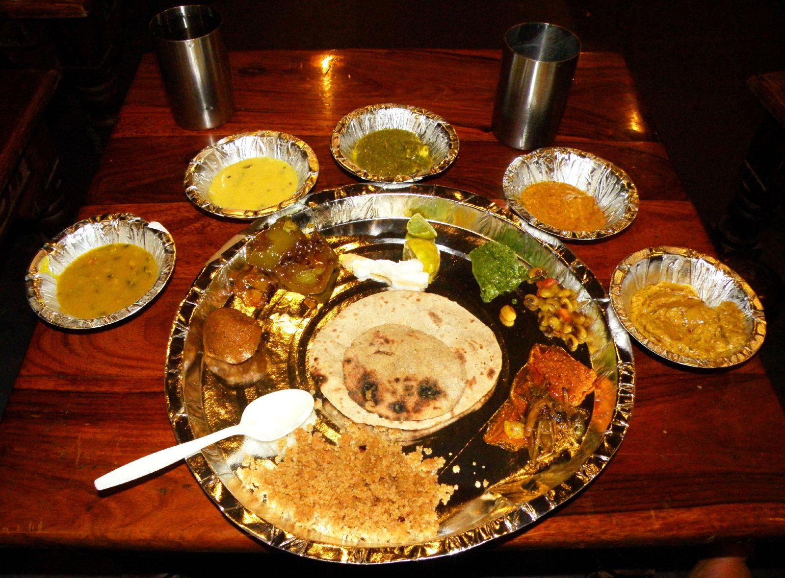 North Indian Food Thali