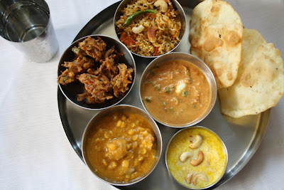 North Indian Food Thali