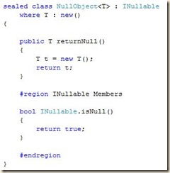 Null Object Pattern C