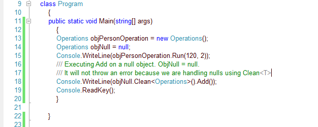 Null Object Pattern Helps In