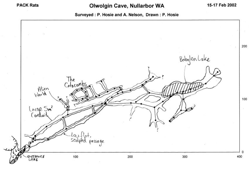 Nullarbor Caves Map