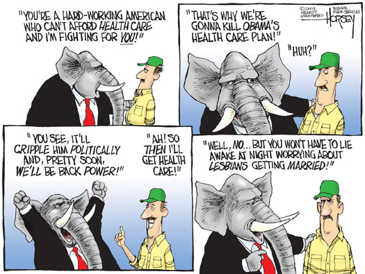 Obama Healthcare Cartoons