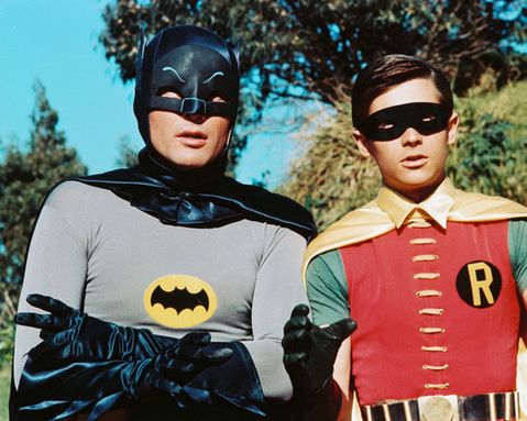 Old School Batman And Robin Costumes