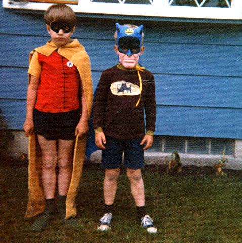 Old School Batman And Robin Costumes