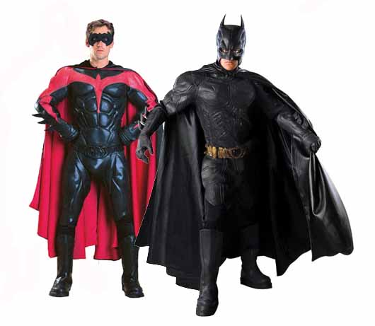 Old School Batman And Robin Costumes