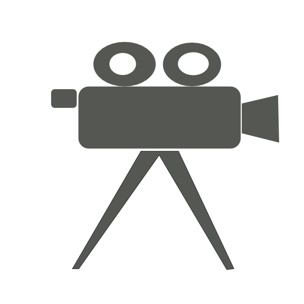 Old Video Camera Vector