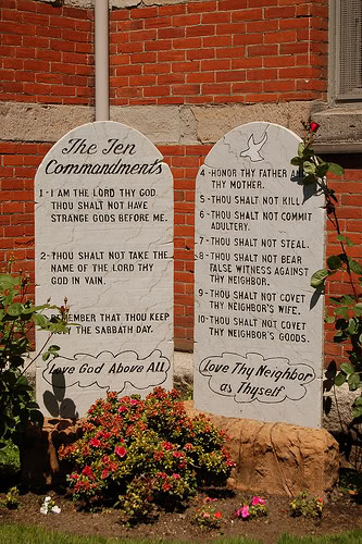 Original 10 Commandments Tablets