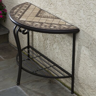 Outdoor Console Table With Storage