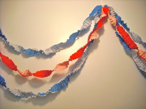 Paper Streamers Decorations