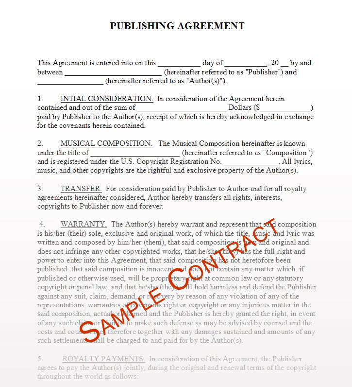 Partnership Agreement Contract Template