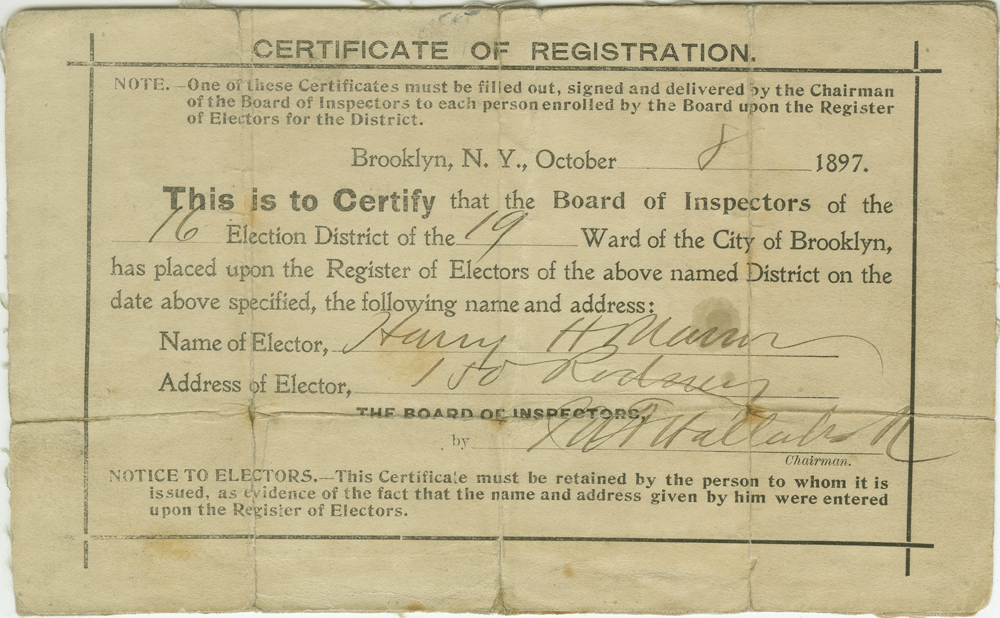 Partnership Firm Registration Certificate