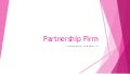 Partnership Firm Registration Procedure