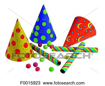 Party Streamers Clipart