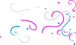 Party Streamers Clipart