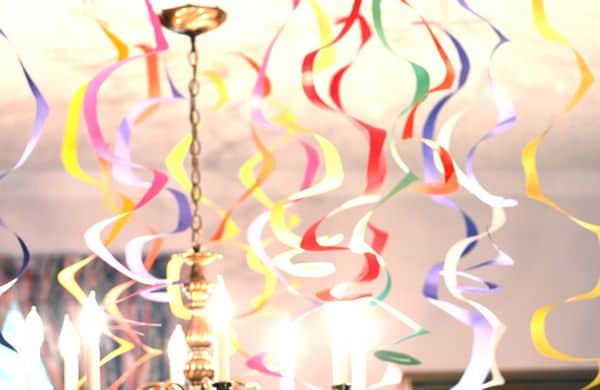 Party Streamers Decorating Ideas