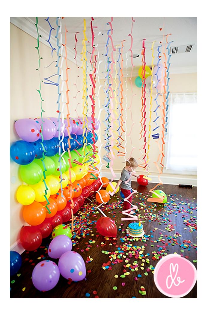 Party Streamers Decorating Ideas