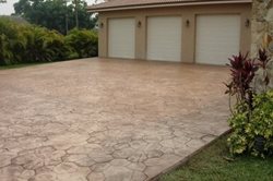 Pattern Imprinted Concrete Driveways