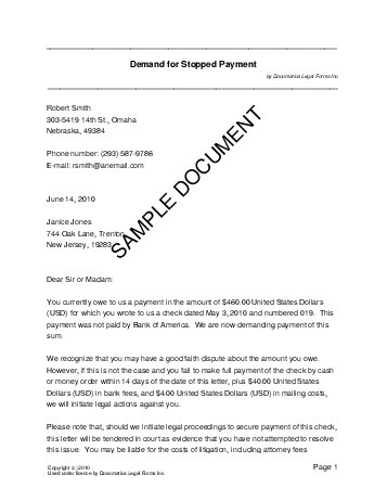 Payment Contract Agreement Sample