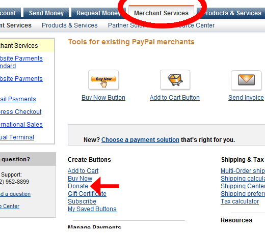 Paypal Donation Button Fee