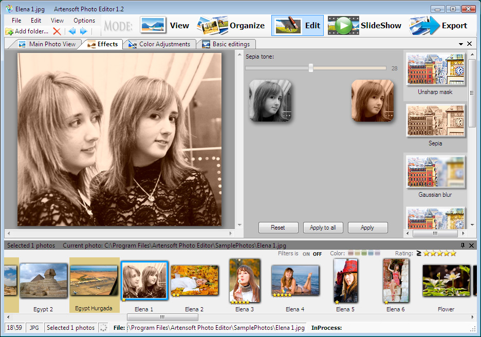 Photo Editor Software