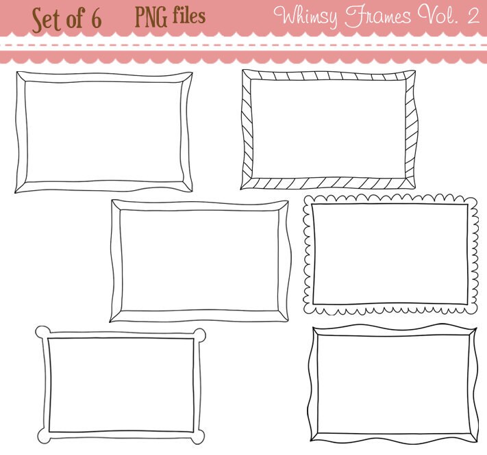 Photo Frames Design Png