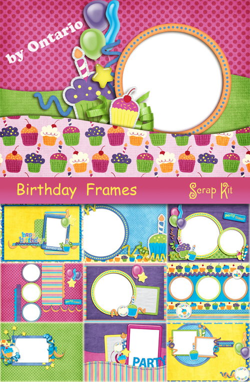 Photofunia Birthday Frame