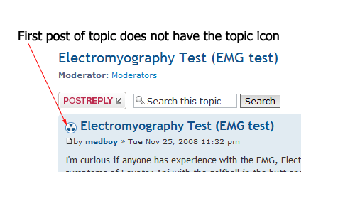 Phpbb Topic Icons