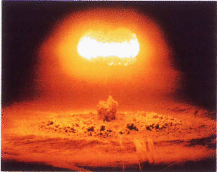 Picture Of Atomic Bomb Mushroom Cloud