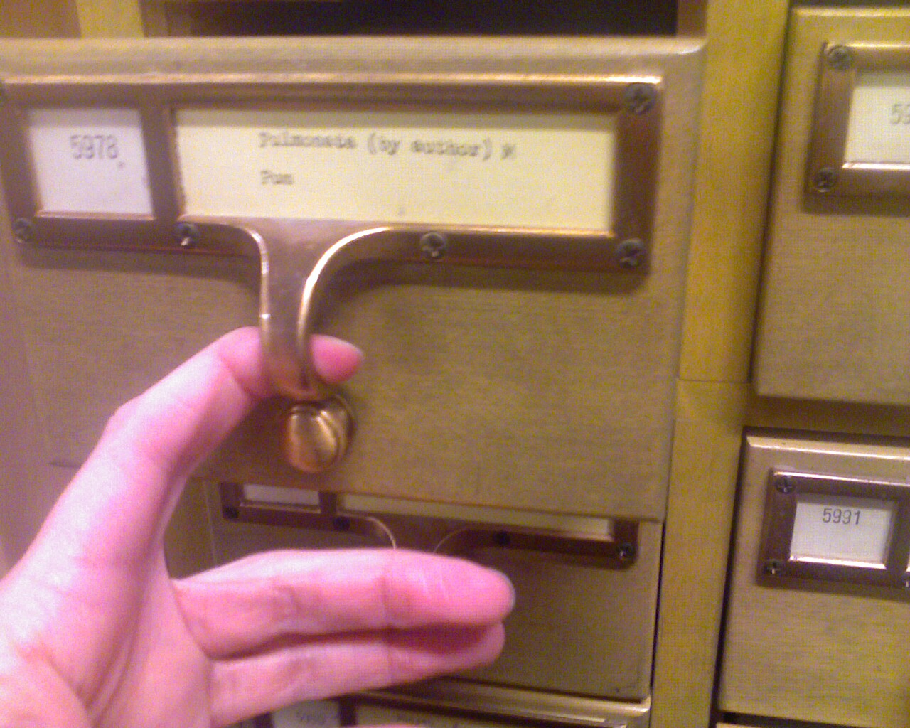 Picture Of Subject Card Catalog