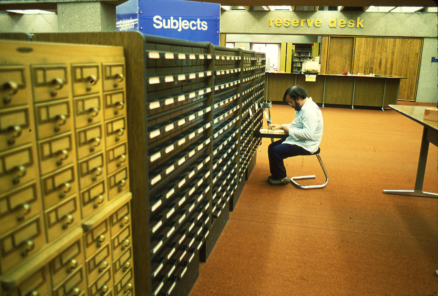 Picture Of Subject Card Catalog