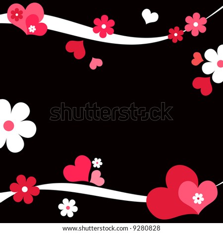 Pictures Of Flowers And Hearts