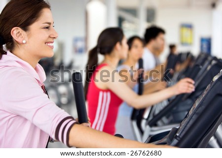 Pictures Of People Working Out In A Gym