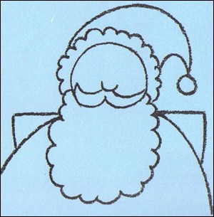 Pictures Of Santa Claus For Kids To Draw