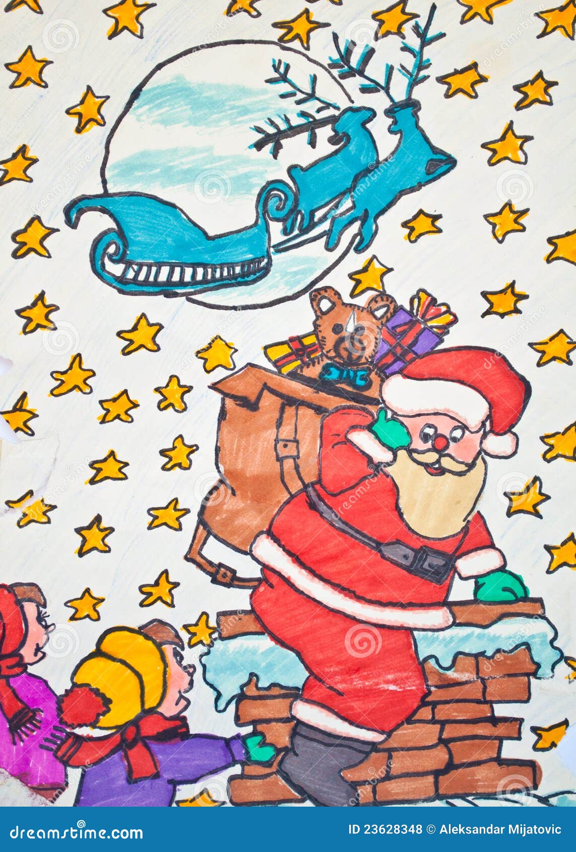 Pictures Of Santa Claus For Kids To Draw