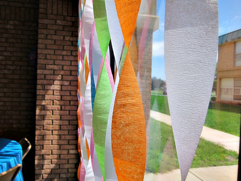 Pink Streamers Decorations