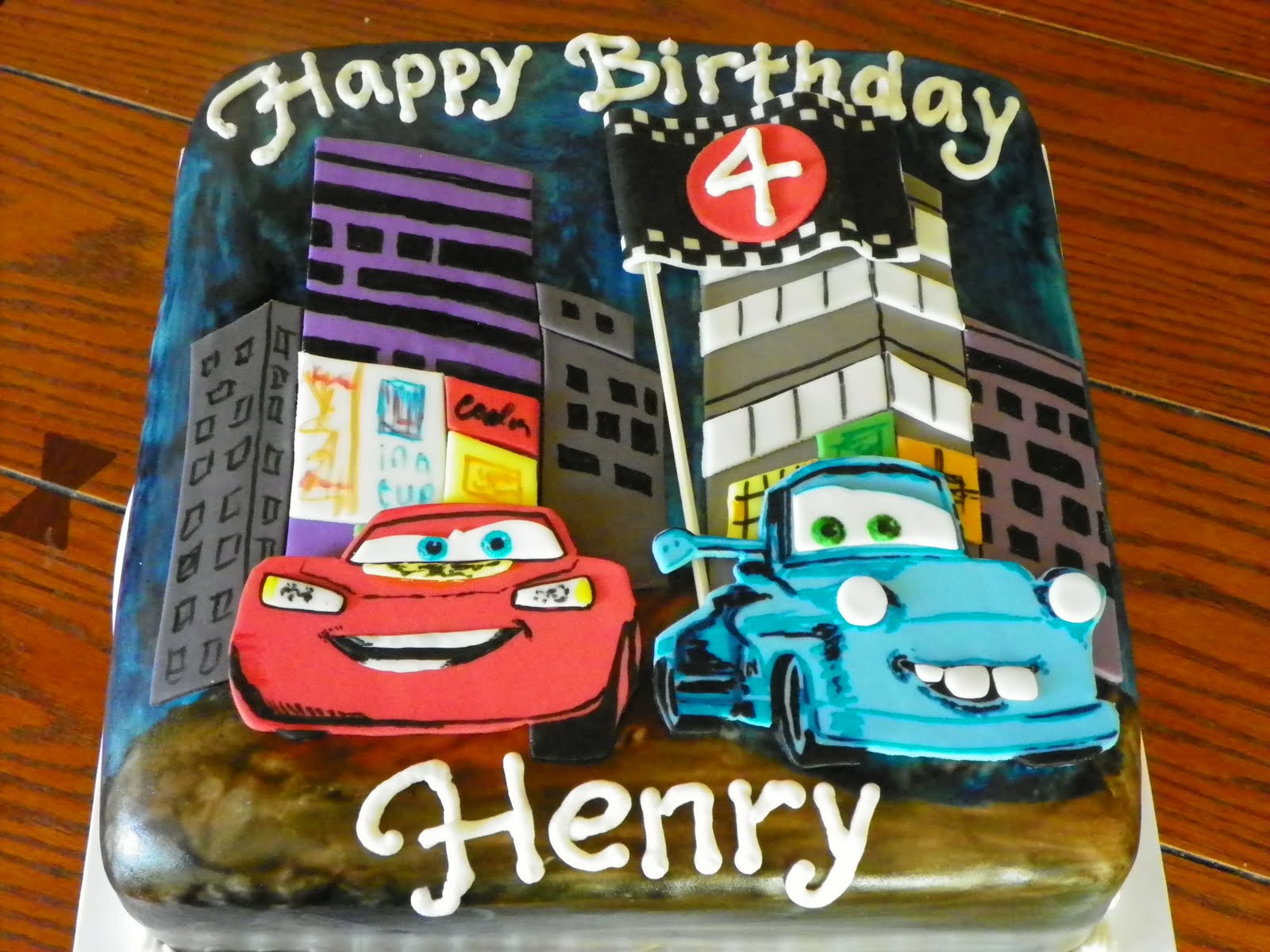 Pixar Cars Cake Ideas