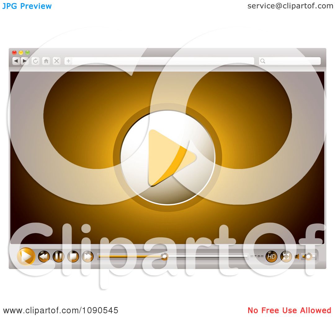 Play Video Icon Vector