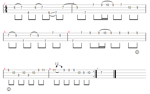 Plug In Baby Guitar Lesson