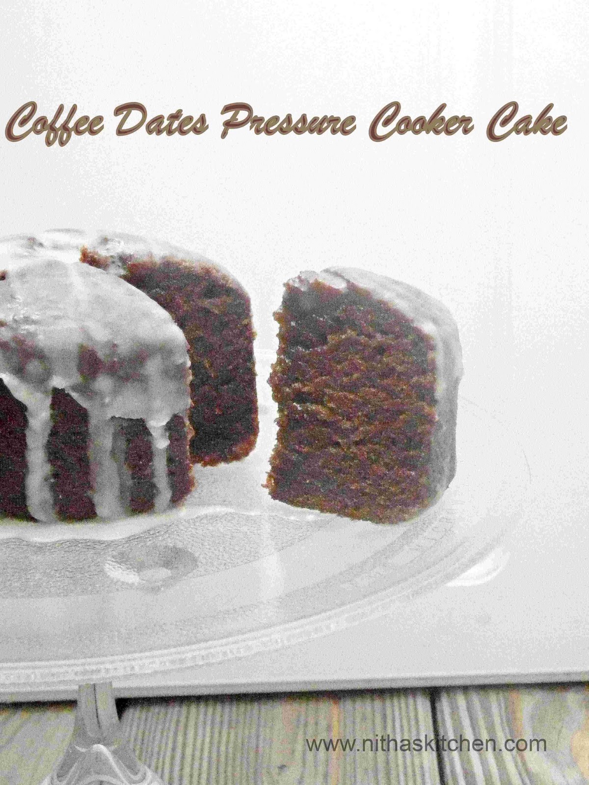 Pressure Cooker Cake With Egg