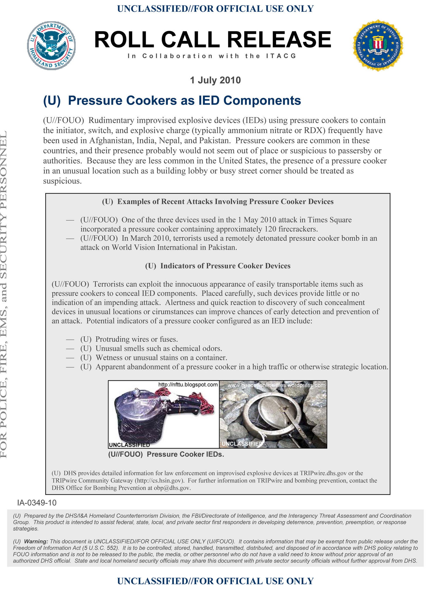 Pressure Cooker Diagram