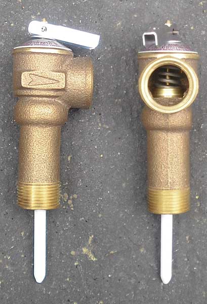 Pressure Relief Valve Water Heater