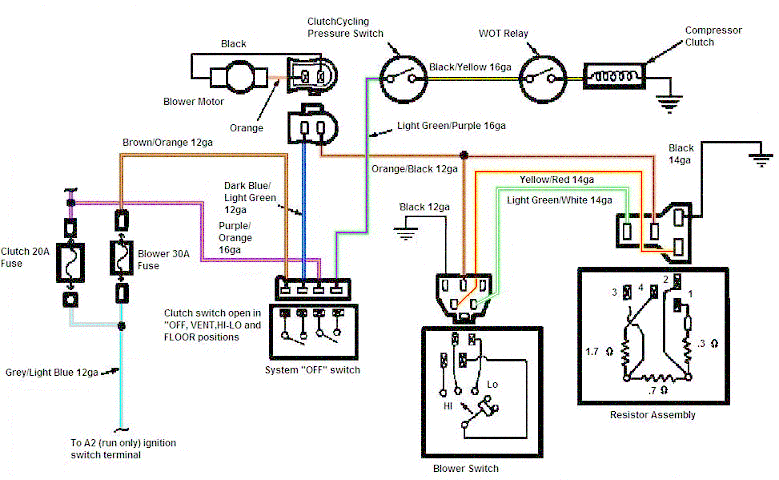 Pressure Switch Wiring Diagram