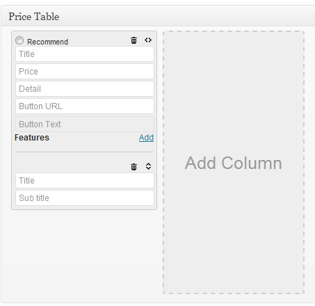 Pricing Table Wordpress Free