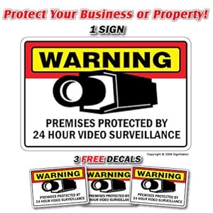 Printable Security Camera Signs